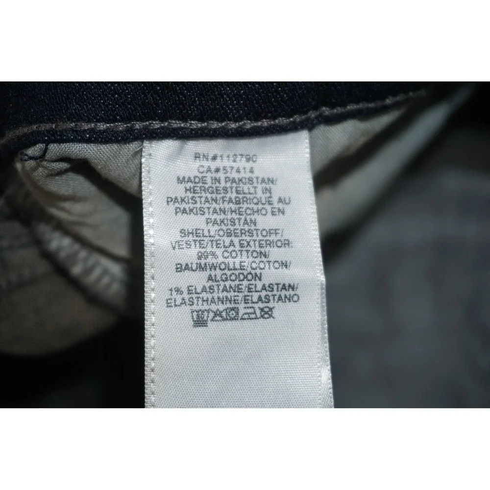 True Religion Jeans Blue Rocco Relaxed Skinny Dark Wash Stretch Men's 34x32 NWT